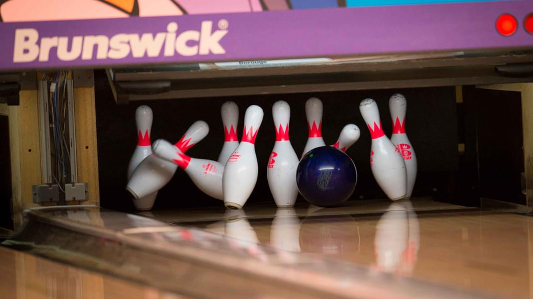 Enjoy the thrill of victory as you roll a strike