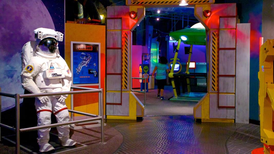 Explore the amazing Space Discovery Zone
