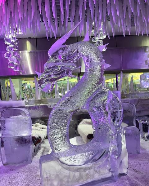 new exciting ice sculptures
