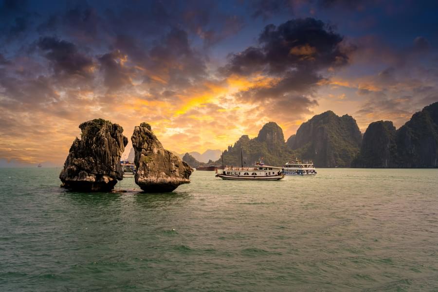 Halong Bay Full Day Dragon Cruise Image
