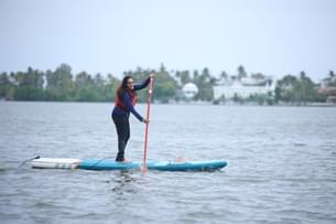 Experience the thrill of paddling on Kerala’s crystal-clear waters