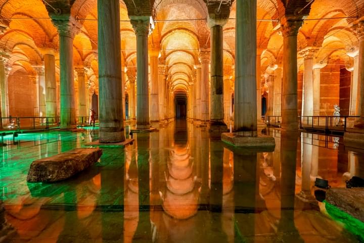 Restoration Of Basilica Cistern