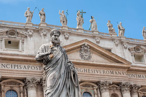 St. Peter’s statue