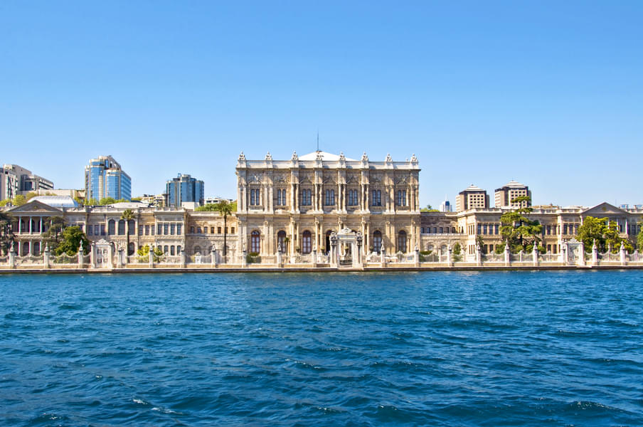 See Dolmabahce Palace along the way