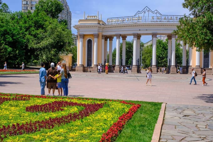 Gorky Central Park, Almaty