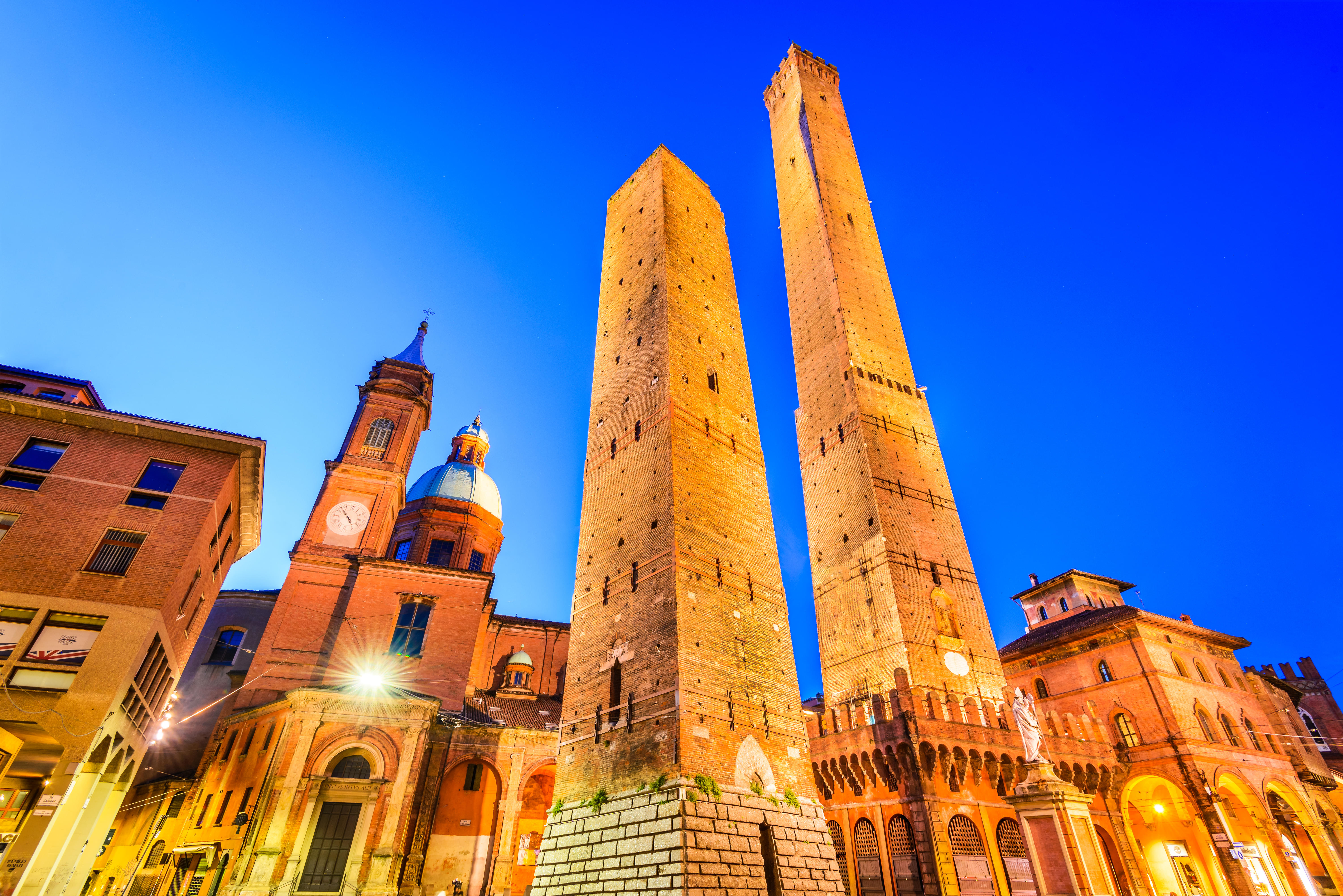 Explore the mediaeval marvel which is still standing in Bologna's historic district 