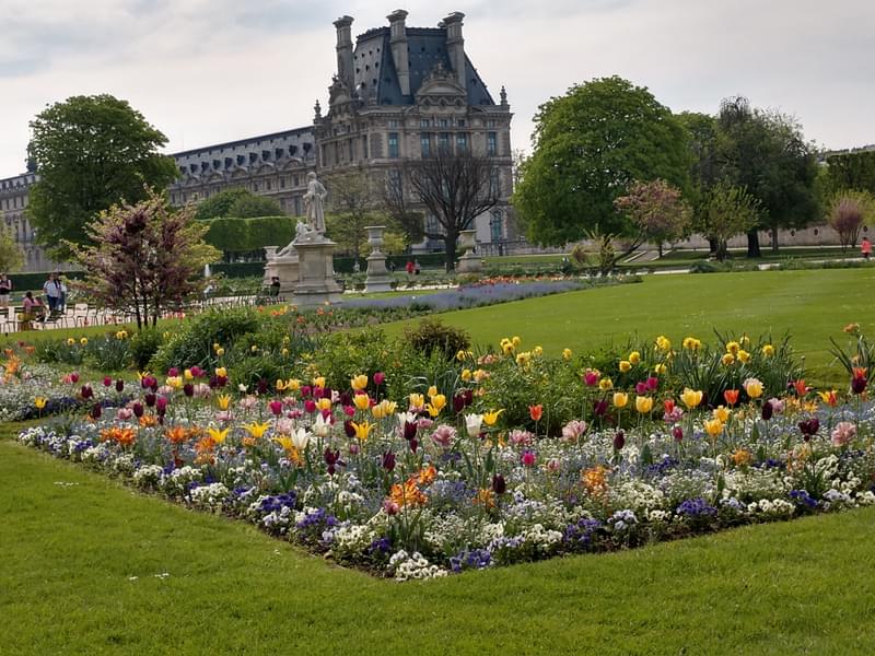Tuileries Garden at Louvre Museum