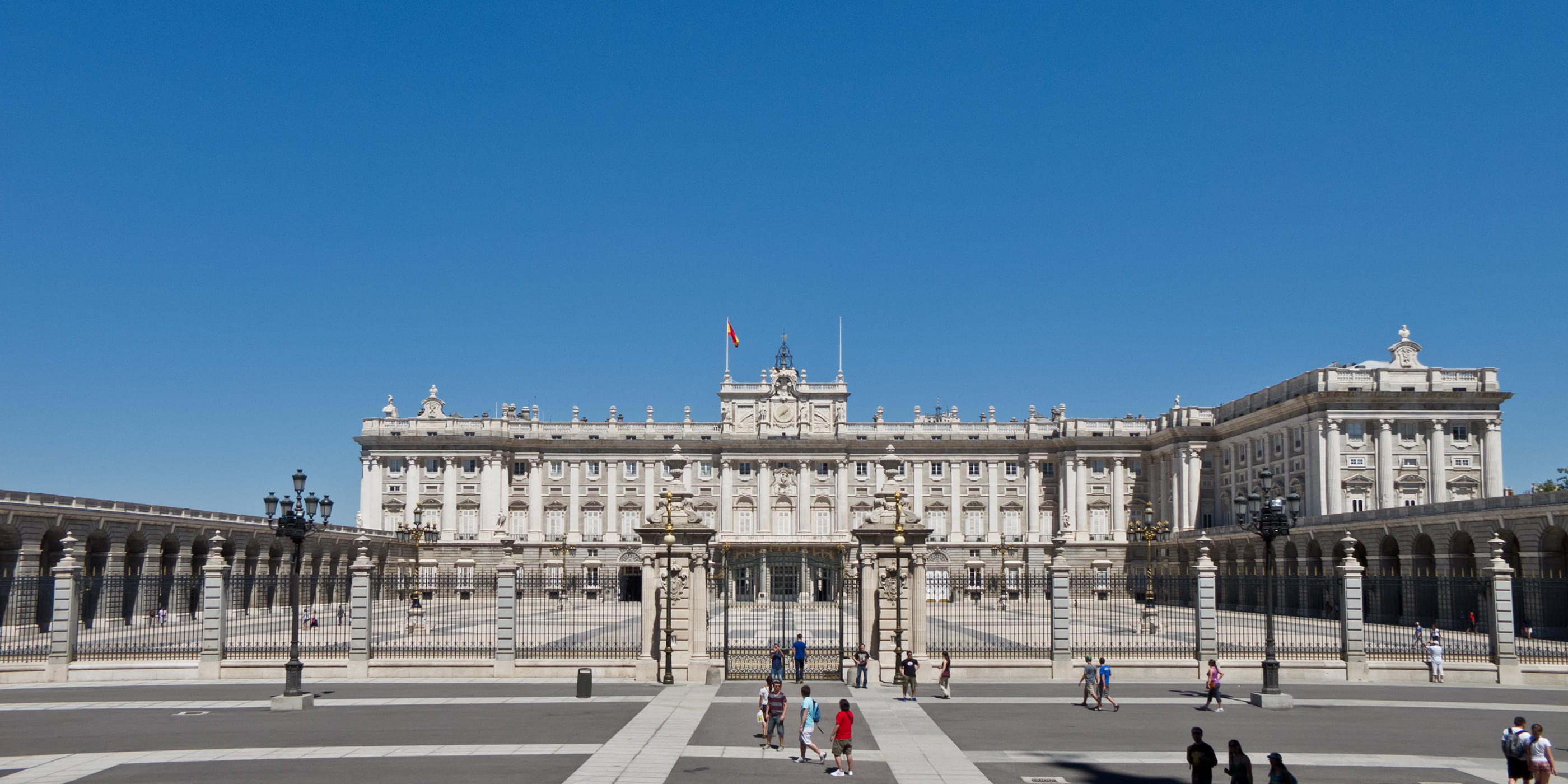Royal Library in Royal Palace of Madrid