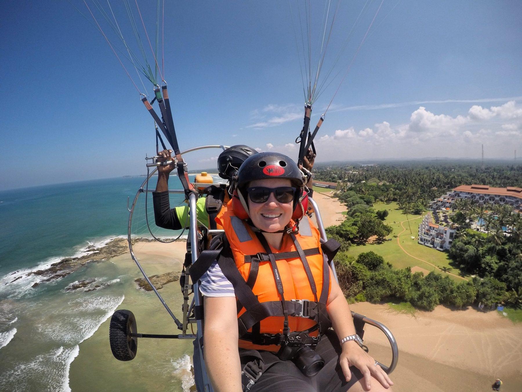 Enjoy the bird-eye views on adventurous Paramotoring tour