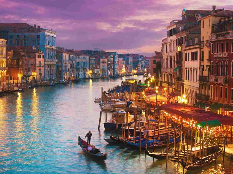 Grand Canal Gondola Ride in Venice