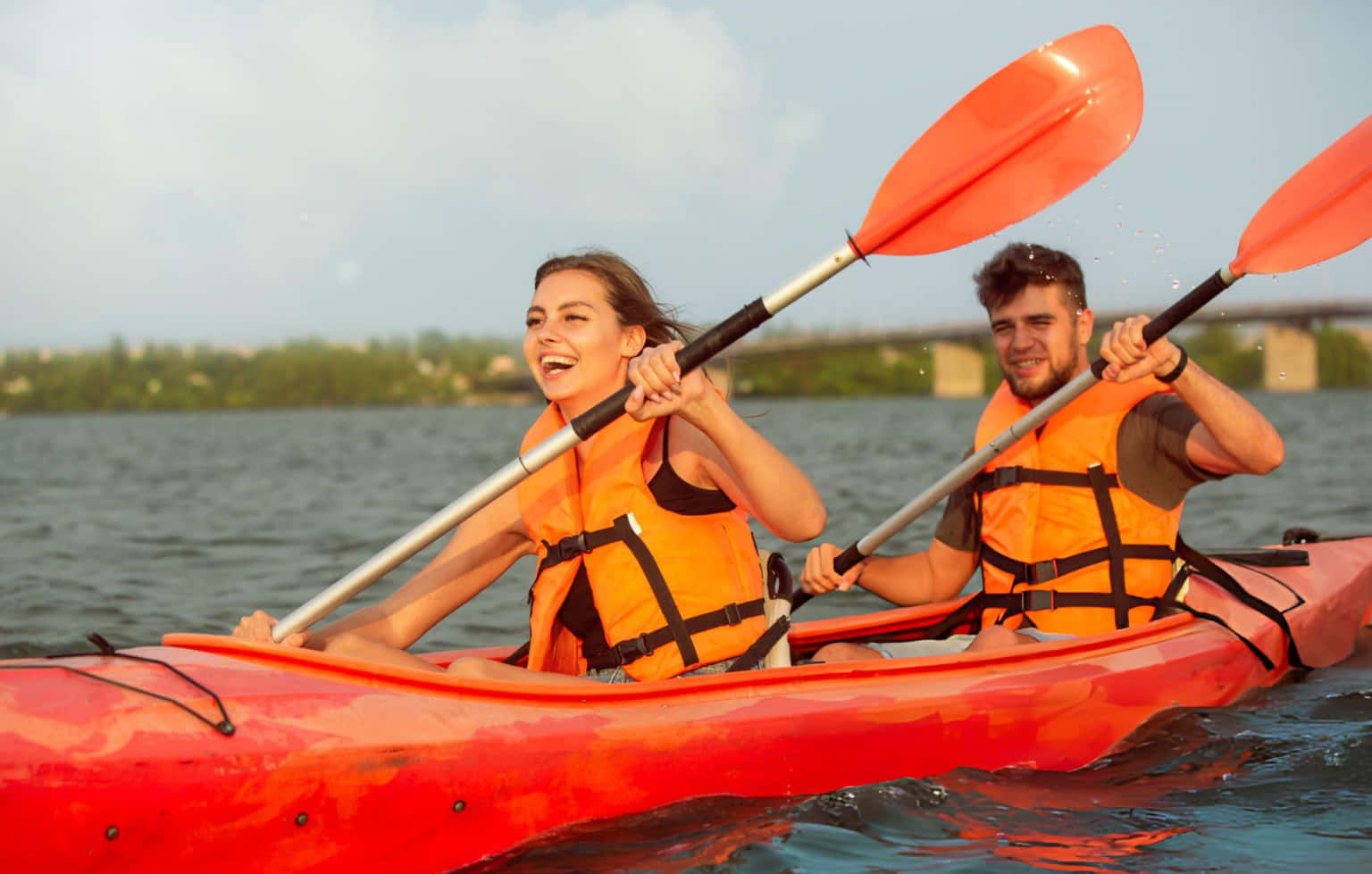 Kayaking on Jhanjh Lake, Raipur