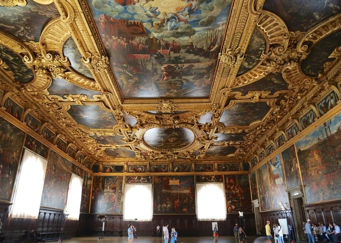 Doge's Palace interior architecture