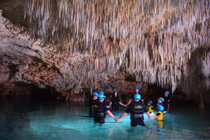 Go on a guided tour to Rio Secreto which is apt for any history, geology, and nature lovers