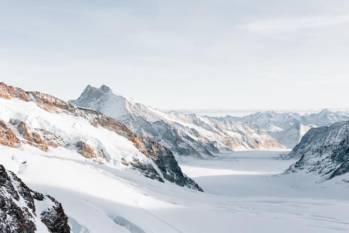 Jungfraujoch In February
