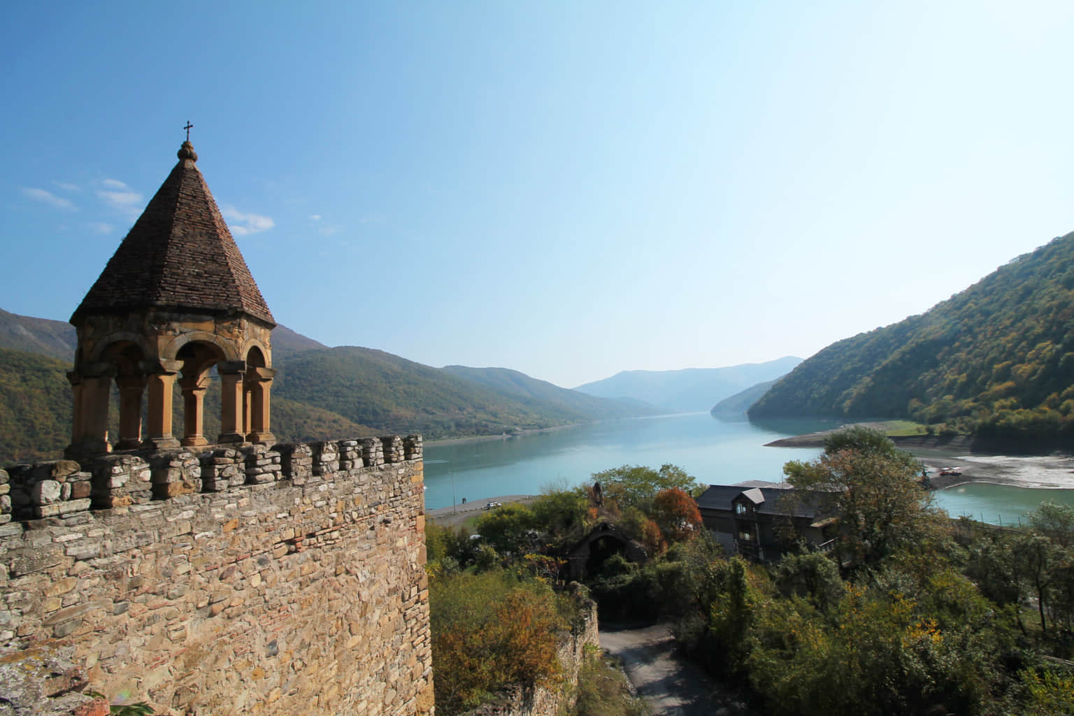 Catch a glimpse of the Church of the Cross