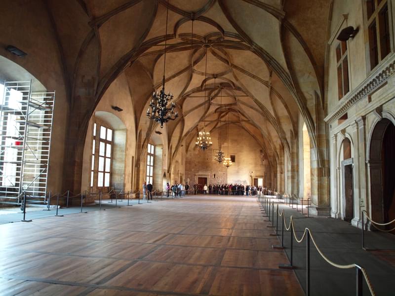 Vladislav Hall in Prague Castle