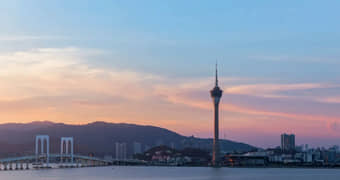 The iconic Macau Tower stands tall as a testament to architectural marvel
