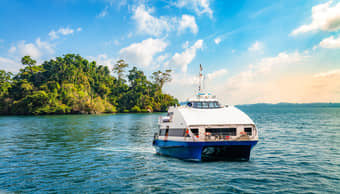 Ferry ride in Andaman