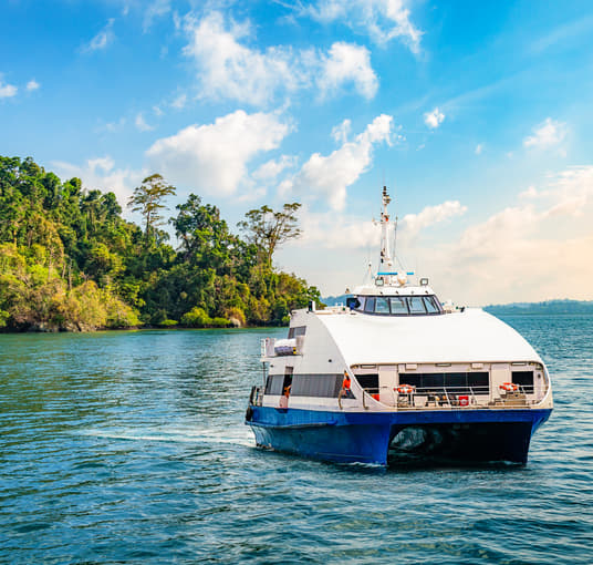 Ferry ride in Andaman