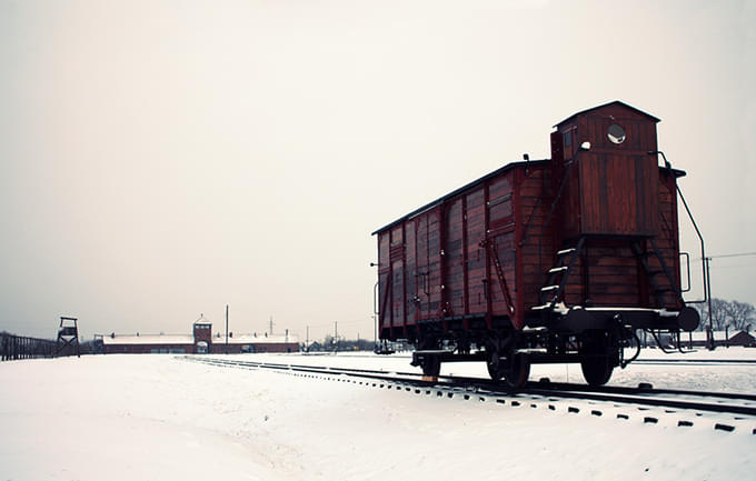 Private transportation in Auschwitz