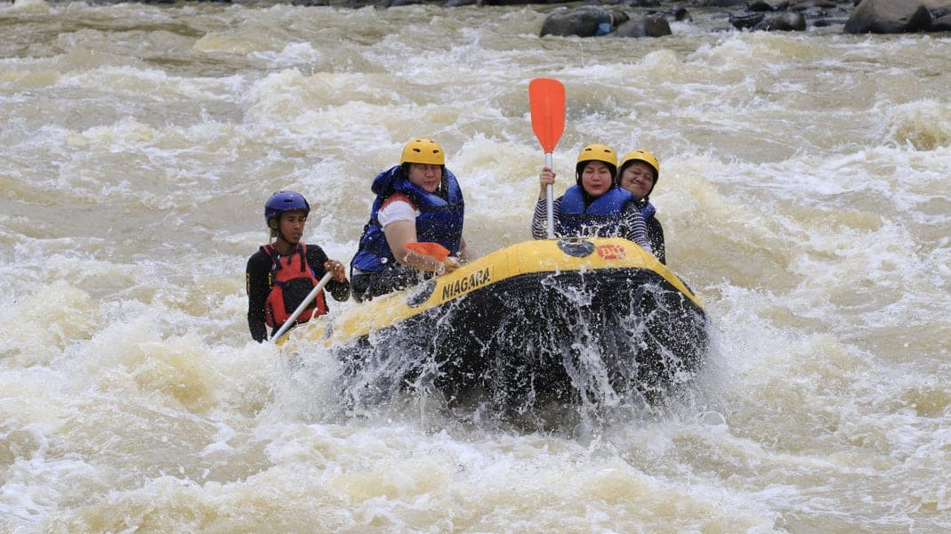 White Water Rafting at Ayung River, Bali