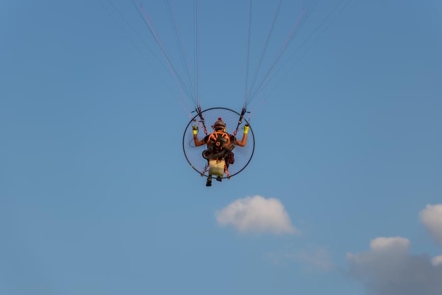 Powered Paragliding in Goa Image