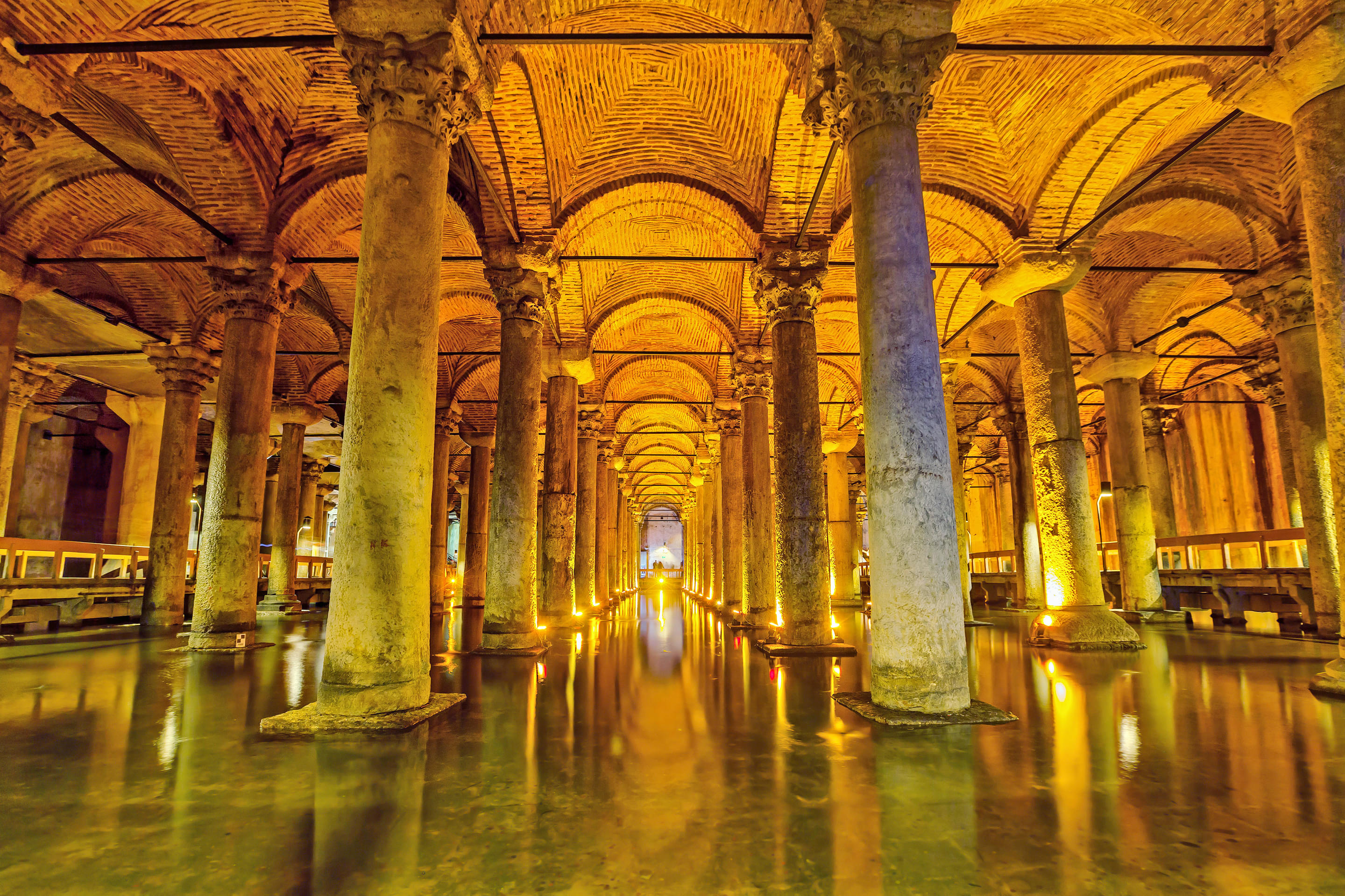 Basilica Cistern Overview