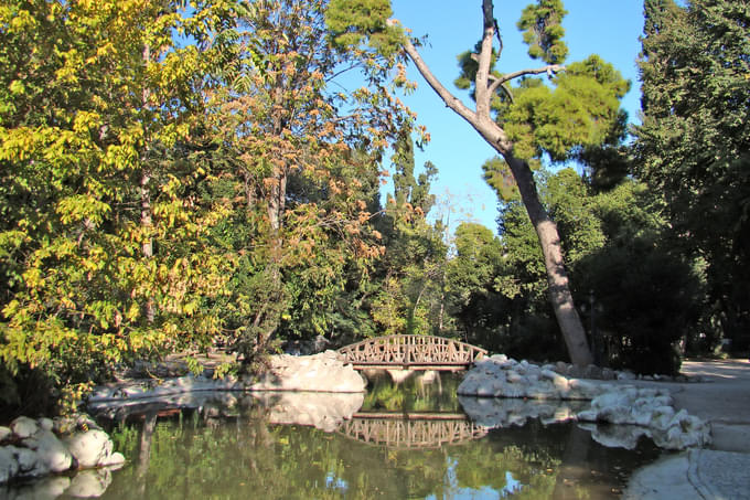 Stroll through the National Gardens