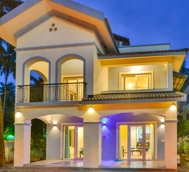 Private Villa With Swimming Pool In Calangute, Goa Image