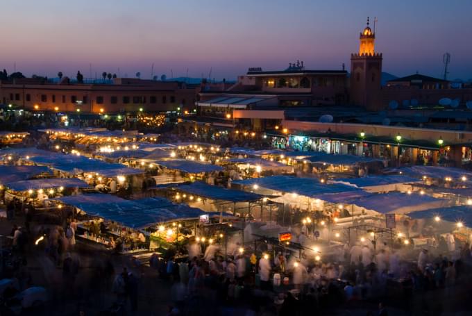 Visit Jemaa El-Fnaa