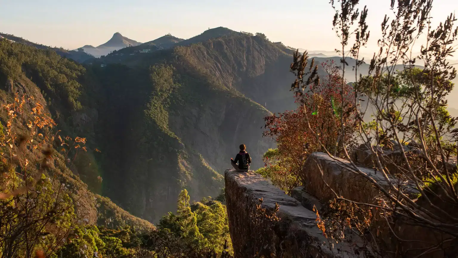 Sit atop the iconic Dolphin’s Nose rock formation and admire the panoramic views of the lush valleys and distant mountains