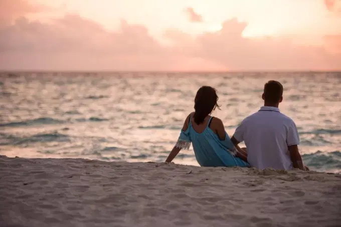 Couple at South Male Atoll