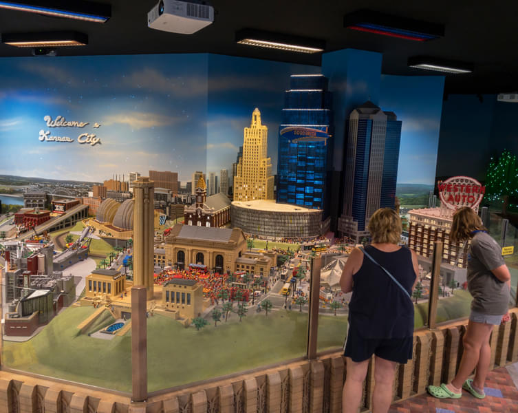 See the miniature Kansas city, all made entirely of Lego!