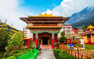 Visit Tibetan monastery on a half day Manali local sightseeing tour