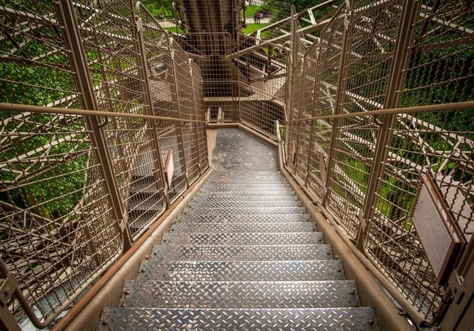 Eiffel Tower Stairs 