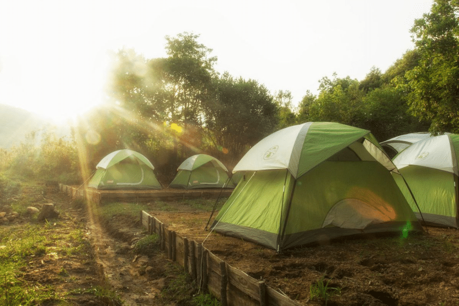 Nature Camping In Mawsynram Meghalaya Image