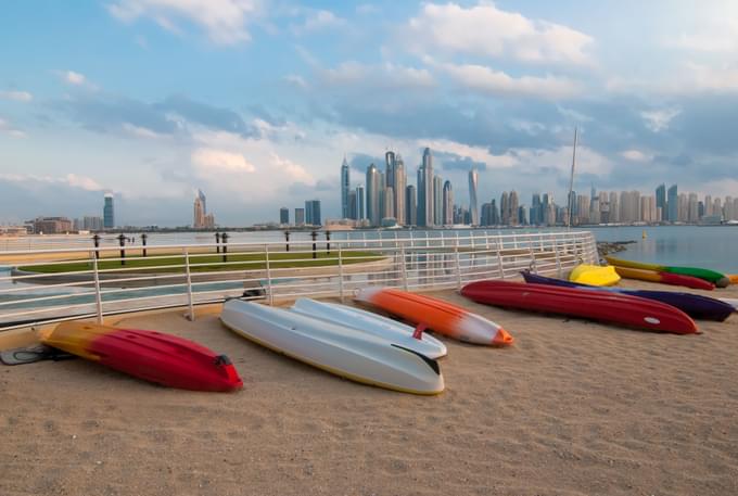 Kayaking in Dubai