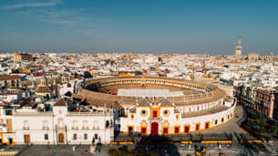 Visit Plaza de toros de la Real Maestranza de Caballería de Sevilla, one of the oldest bullring in Seville