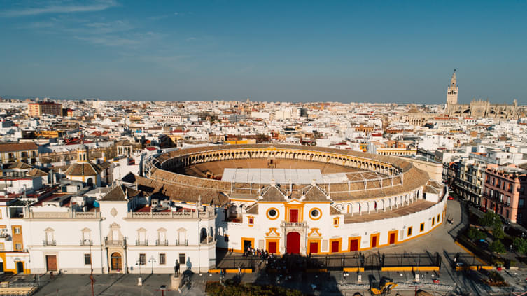 Visit Plaza de toros de la Real Maestranza de Caballería de Sevilla, one of the oldest bullring in Seville