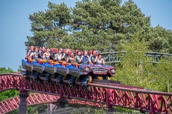 Brace yourself as you ride the Rita at 100kph