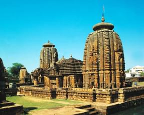 Stunning architecture of Lingaraj temple