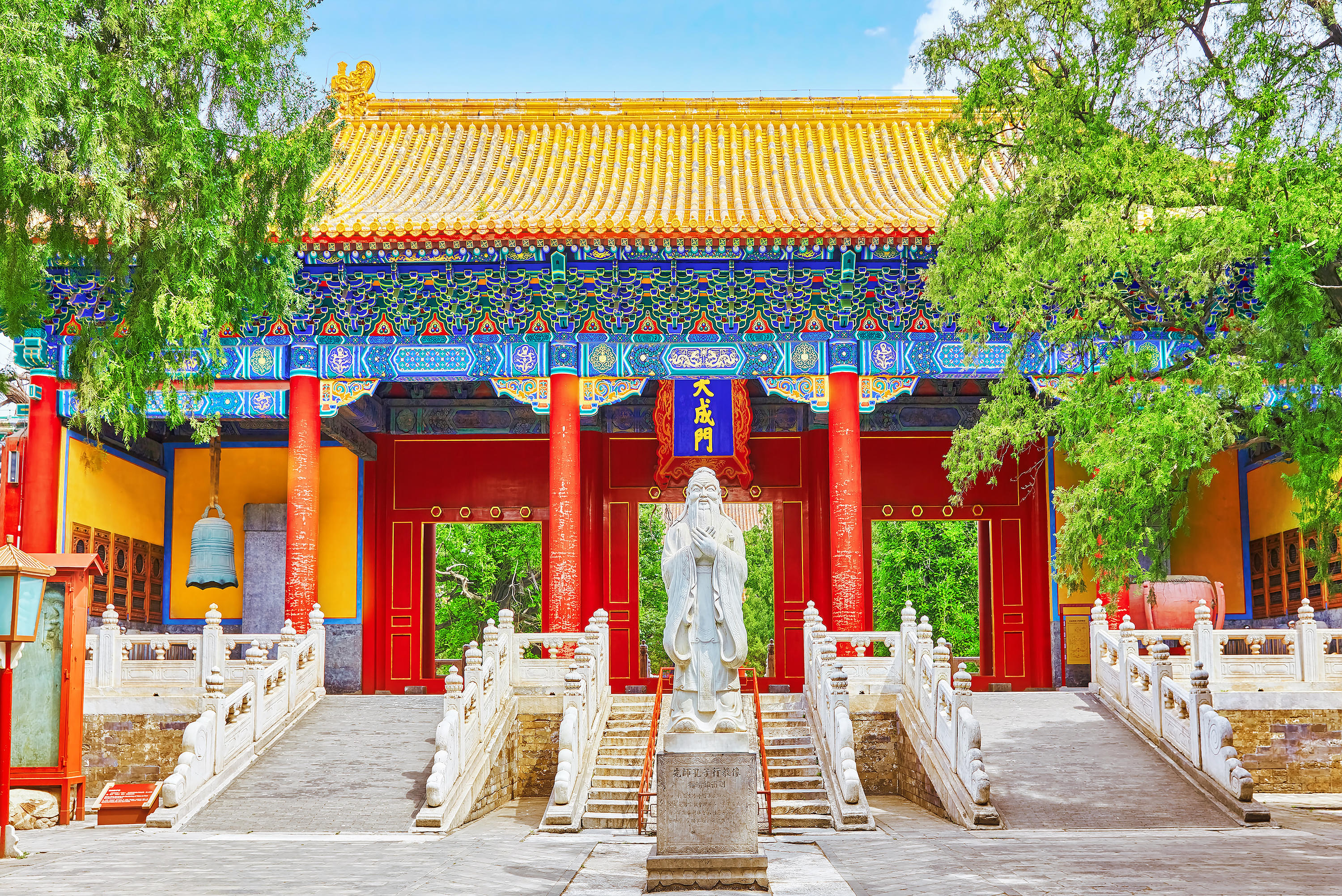The Beijing Temple Of Confucius