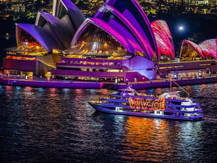 2-Hour Cruise with Standing Buffet in Vivid Sydney