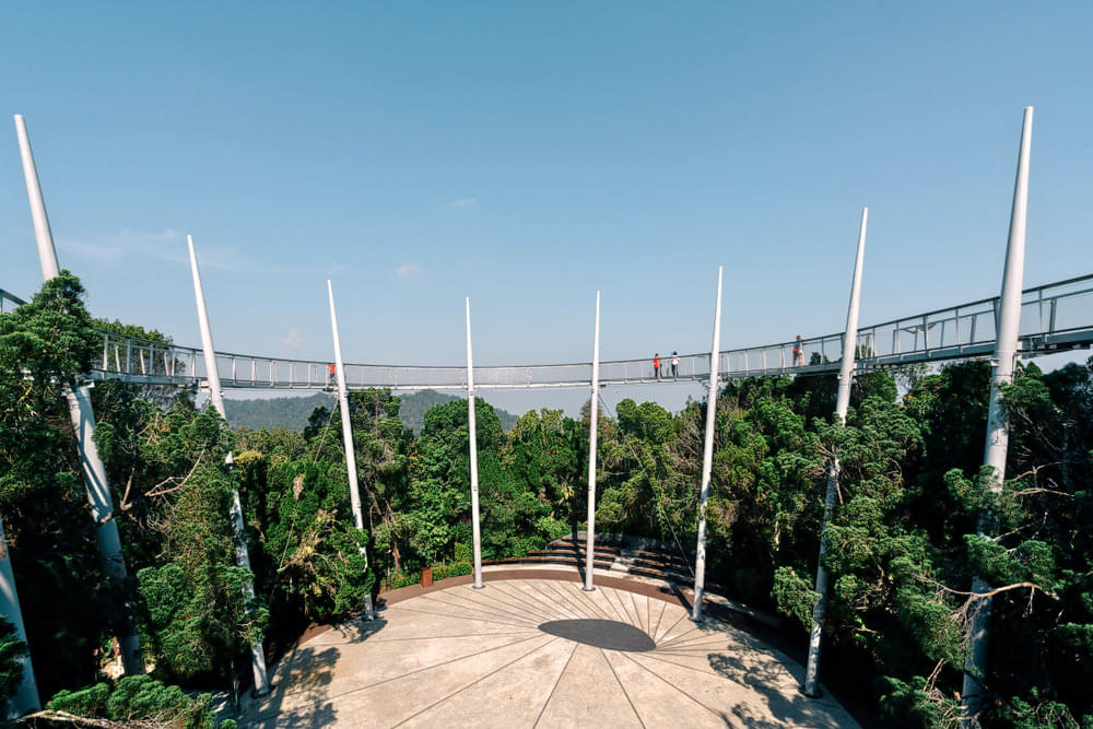 Enjoy panoramic views of the surroundings from the highest viewing point of Penang