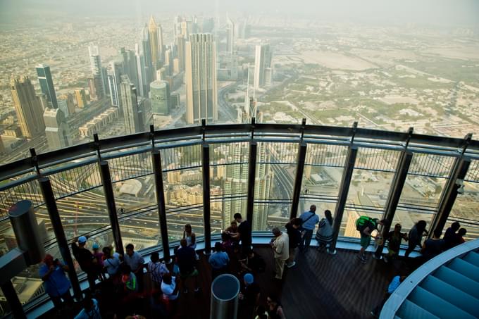 burj khalifa Outdoor Observation Deck