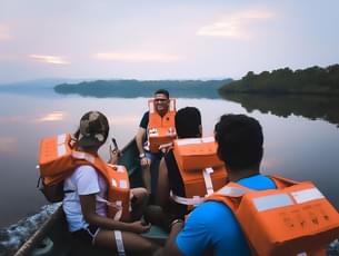 Ferry ride from Old Goa Ferry Terminal to Divar Island