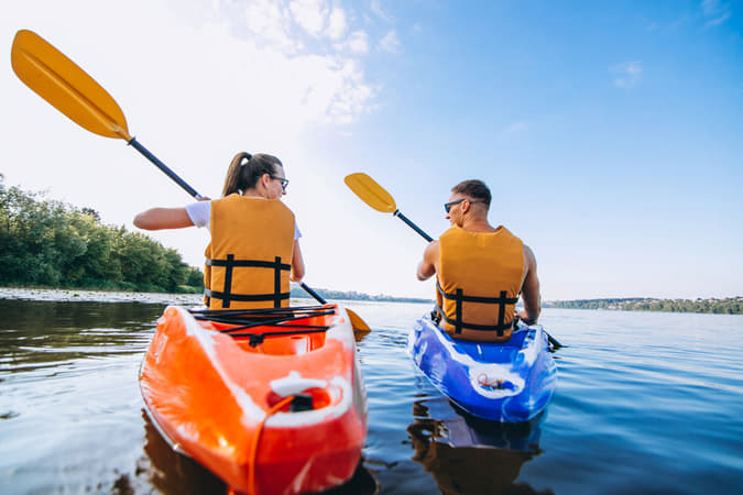 Head out with your partner on this adventure filled activity.