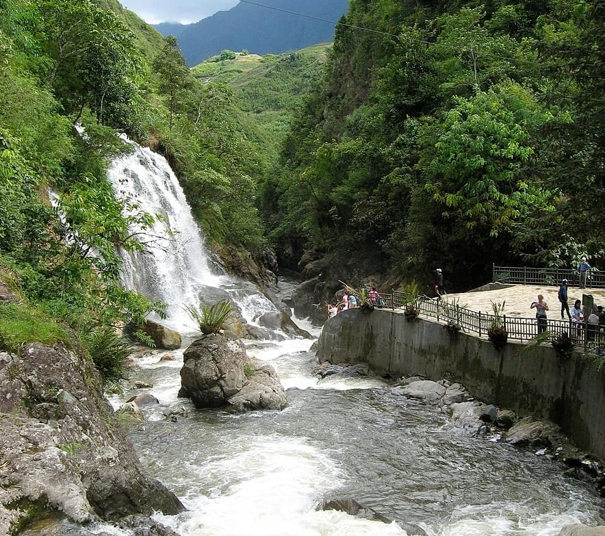 Take a dip in the natural pool