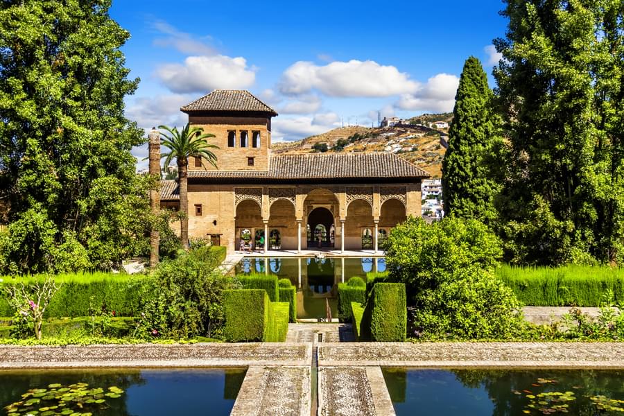 How to Reach & Location of Alhambra Palace