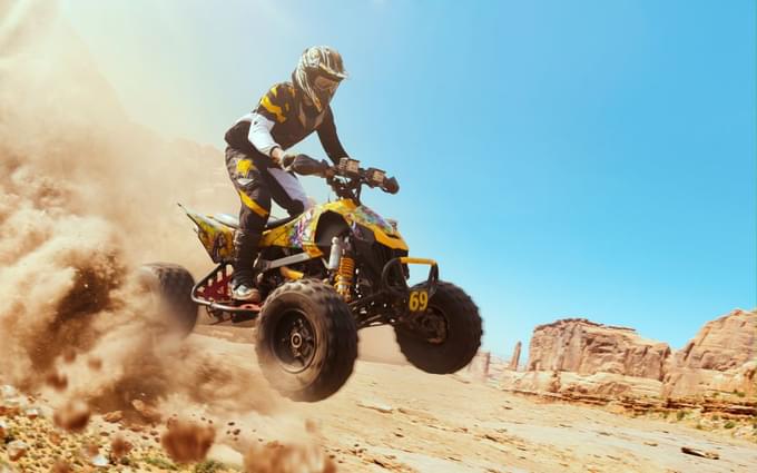 Quad Bike and Bumper Ball Tour at the Atlantis Sand Dunes